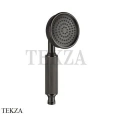 Gessi VENTI20 Душевая лейка с защитой от известкового налёта 65154-707, Black Metal Brushed
