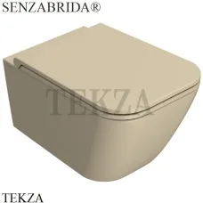 Globo STONE Унитаз подвесной без ободка STS05PA, сиденье с микролифтом, Perla