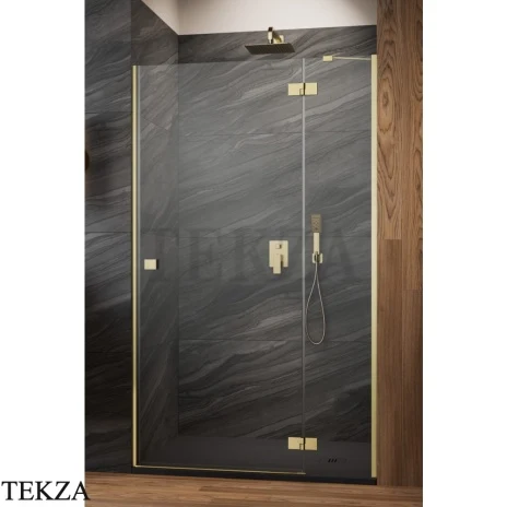 Radaway Essenza 8 DWJ Front Неподвижная стенка душевой двери 33,7 см, правая, 10460337-99-01R, брашированное золото