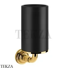 Gessi VENTI20 Стакан настенный черный 65408-246, Gold PVD Gessi VENTI20 Стакан настенный черный 65408-246, Gold PVD