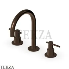 Zucchetti Helm Смеситель для раковины, без донного клапана ZHL515.XP21, brushed chocolate PVD