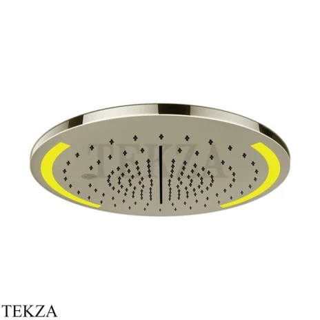 Gessi COLOUR Накладная душевая панель 350, 4 функции 57878-720, Nickel PVD