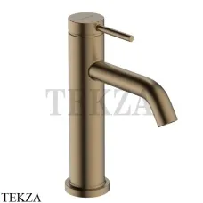 Hansgrohe Tecturis S Смеситель для раковины 110 CoolStart, с донным клапаном 73314140, Brushed Bronze
