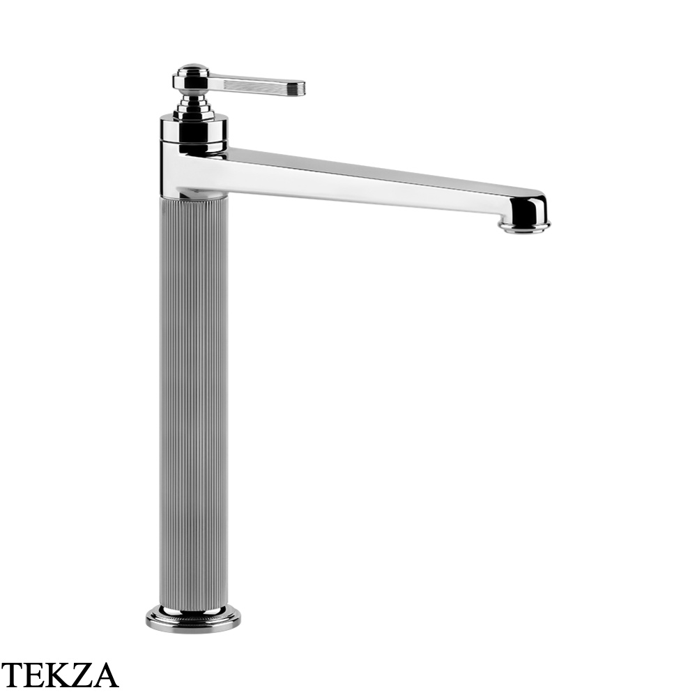 Gessi VENTI20 Смеситель для раковины высокий, без донного клапана 65004-031, хром глянец