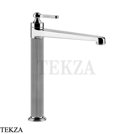Gessi VENTI20 Смеситель для раковины высокий, без донного клапана 65004-031, хром глянец