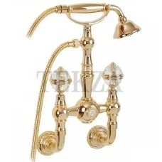 Migliore Cristalia SWAROVSKI Смеситель для душа, с душевым гарнитуром 27183, золото