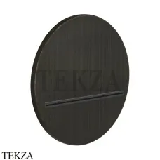 Gessi CASCATA Каскадный излив настенный круглый 65295-187, Aged Bronze