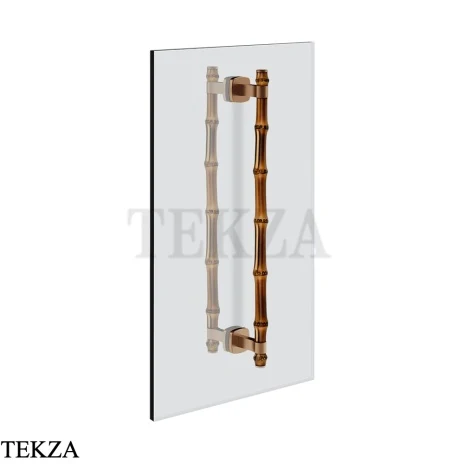 Gessi Jacqueline Полотенцедержатель для крепления на стекло, 45 см 77635-708, медь Brushed