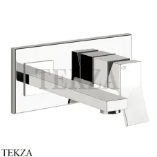 Gessi RETTANGOLO K Смеситель для раковины, внешняя часть 53088-149, Finox Brushed Nickel