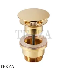 Catalano Gold&Silver Донный клапан незапираемый 5PDSL00, золото глянец