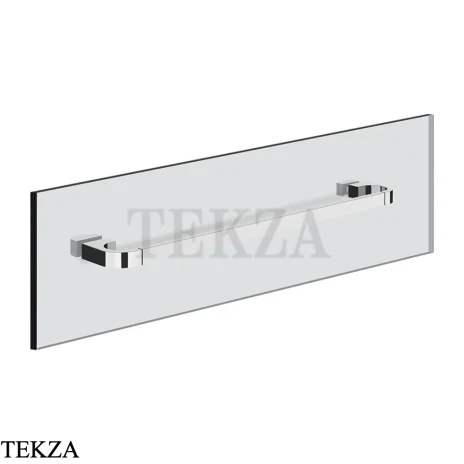 Gessi Perle Полотенцедержатель для крепления на стекло, 45 см 74913-031, хром глянец