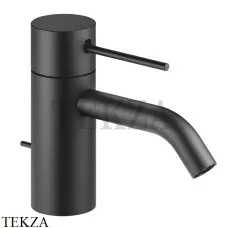 Dornbracht Meta SLIM Смеситель для раковины 125, с донным клапаном 33501662-33, черный матовый