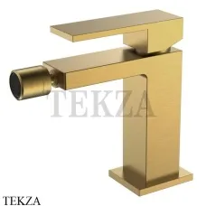 Boheme Qubic Смеситель для биде однорычажный, без гарнитура 476-BR, Bronze