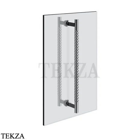 Gessi Pelle Tresse Полотенцедержатель для крепления на стекло, 60 см 78633-031, Хром глянец