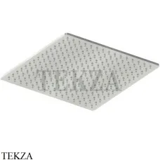 QuadroDesign Верхний душ квадратный с дождевой струей 20 см, SF030 AS, Brushed Stainless Steel