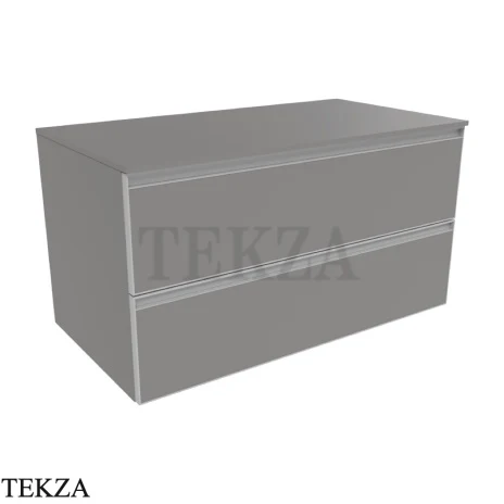 Flaminia Cubika модуль хранения подвесной 95×50×50 см, 2 ящика, серый Grey матовый