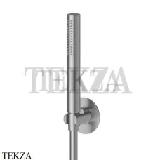Newform Душевой комплект ручной душ стержневой из латуни 866.59.066, PVD Br. Stainless Steel, PVD Br. Stainless Steel