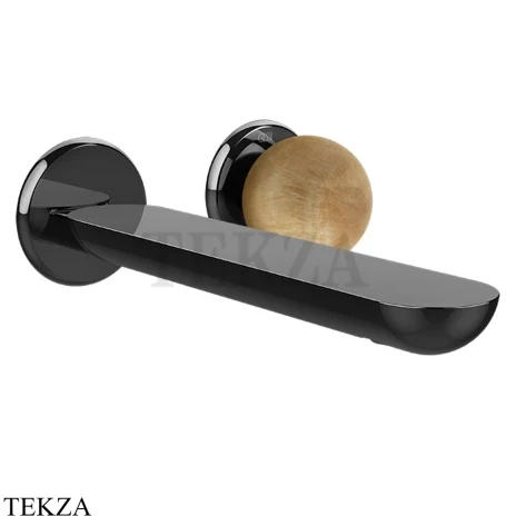 Gessi Perle Смеситель для раковины, внешняя часть 74388-706, black хром глянец