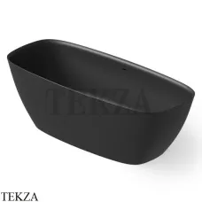 Dea Design Edge Ванна отдельностоящая скругленная 170x72 Solid Surface DD8671 1700 16, Black №16