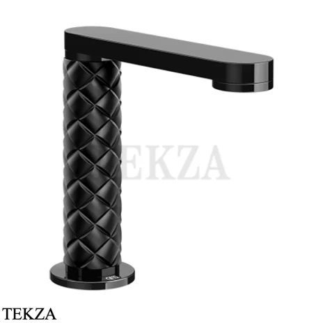 Gessi Pelle Tresse Излив для раковины на борт 78421-439, Nero/ Black Metal PVD