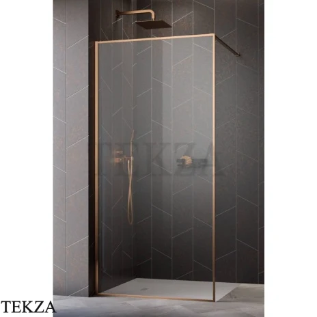 Radaway Modo F II Душевая перегородка 50 см, универсальная, 10409054-93-01, брашированная медь