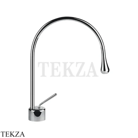 Gessi Goccia Смеситель для раковины средний, без сливного гарнитура 33602-031, хром глянец
