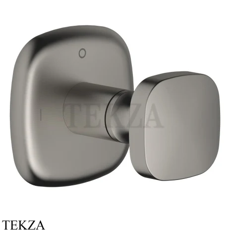 Dornbracht COYA Переключатель на 2 потока, внешняя часть 36200404-99, Dark Platinum matt