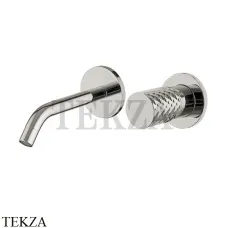 FIMA Carlo Frattini Spillo TECH X Смеситель для раковины, внешняя часть F3051TWX8XSN, Brushed nickel