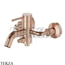 Newform XT Смеситель для ванны с изливом, без гарнитура, 4240.58.061, PVD Copper Bronze