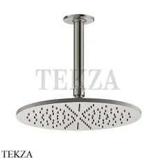 Gessi INCISO SHOWER Верхняя душевая лейка с кронштейном 58252-720, Nickel PVD