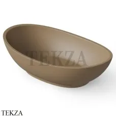 Dea Design Washbasins Раковина настольная овальная Solid Surface DD9037 600 2, Light Camel №2