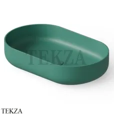 Dea Design Washbasins Раковина настольная овальная Solid Surface DD9091 550 10, Green №10