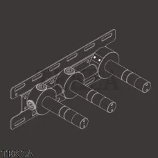 CEA Встраиваемая часть для смесителя на 3 отверстия PTR01