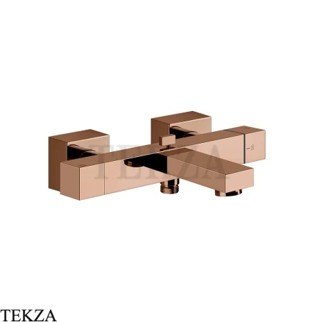 Gessi RETTANGOLO K Смеситель термостатический для ванны и душа 20111-030, Copper PVD