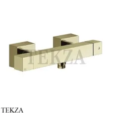 Gessi Rettangolo K Смеситель термостатический для душа 19431-710, Brass PVD Gessi Rettangolo K Смеситель термостатический для душа 19431-710, Brass PVD