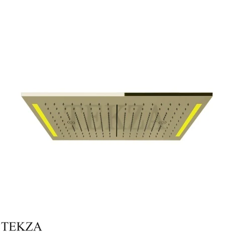 Gessi COLOUR Накладная душевая панель 300х500, 4 функции 57882-710, Brass PVD
