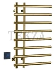 Boheme Uno Полотенцесушитель электрический круглый сухой 722-MG Matt Gold