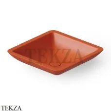 Dea Design Washbasins Раковина настольная квадратная Solid Surface DD9003 425 7, Orange №7