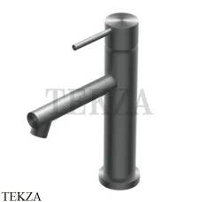 Ritmonio Diametro35 Inox Смеситель для раковины без донного клапана E0BA0123DS IBX, Black Stainless Steel