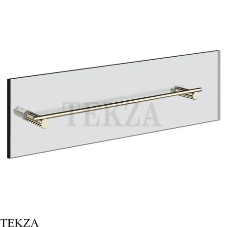 Gessi Incastri Полотенцедержатель для крепления на стекло, 45 см 75513-720, никель глянец