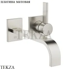 Dornbracht MEM Смеситель для умывальника 24, внешняя часть 36862782-06, платина матовая