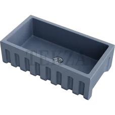 Omoikiri Mikura 83 Кухонная мойка Natceramic прямоугольная 4997083 smoky blue