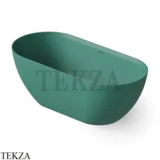Dea Design Edge Ванна отдельностоящая овальная 160x75 Solid Surface DD8919 1600 10, Green №10