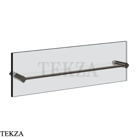 Gessi Ludovica Полотенцедержатель для крепления на стекло, 60 см 76515-707, black хром Brush
