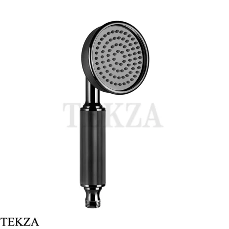 Gessi VENTI20 Душевая лейка с защитой от известкового налёта 65154-706, Black Metal PVD