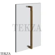 Gessi Shower G Rigato Ручка-держатель на стекло 45 см 67525-713, Antique Brass