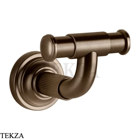 Gessi VENTI20 Крючок для полотенец двойной 65521-761, Coffee Bronze Br. PVD