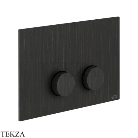 Gessi INGRANAGGIO Клавиша смыва для инсталляции SANIT, Villeroy&Boch 54643-187, бронза Aged