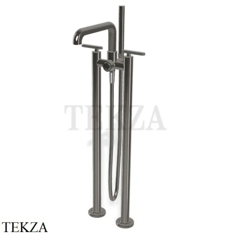 FIMA Carlo Frattini Park Line Смеситель для напольный, внешняя часть F1304/4CN, Black chrome