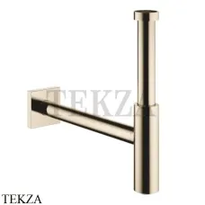 Dornbracht Сифон бутылочный для раковины с квадратной розеткой 10060780-47, Champagne (22kt Gold)